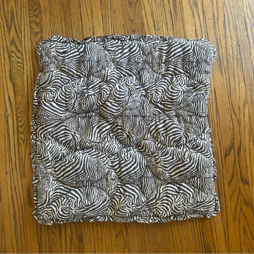 Anthropologie/ House of Hackney zebra print euro shams (2)